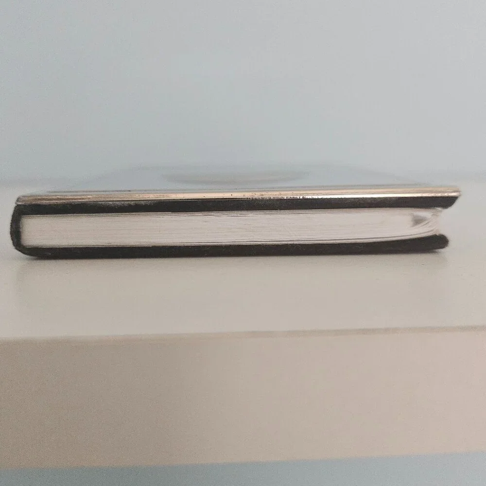 SILVER PLATED RAISED PUFFED HEART ADDRESS BOOK,  NWOT